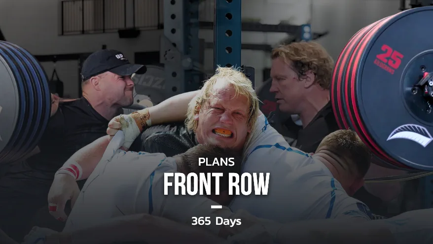 Front row rugby gym plan, 365-day strength, power and mass programme for props and hookers