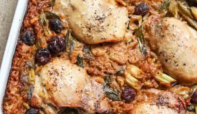 Chicken thighs with hoisin