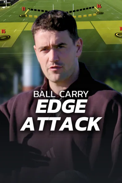 Rugby edge attack