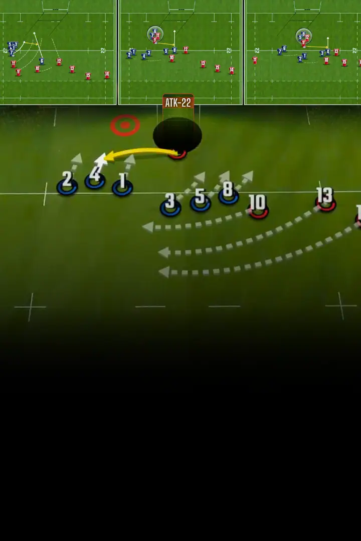 Elite Rugby App strike menu cover