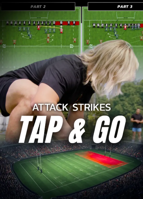 Attack strikes, tap-and-go quick-tap attack shape