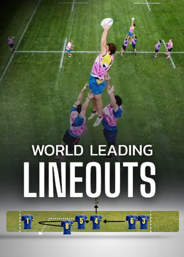 World leading lineouts, Elite Rugby App's lineout database overview