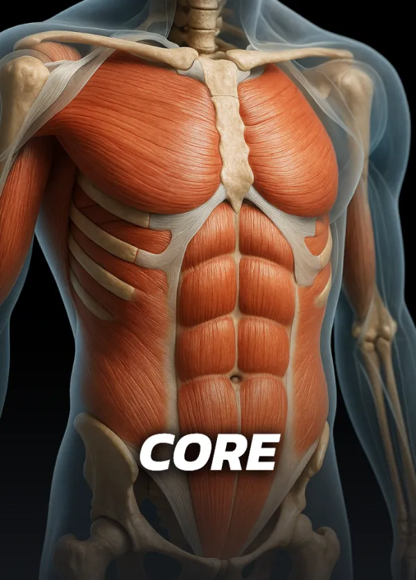 Core rehab, rugby trunk strength and collision control