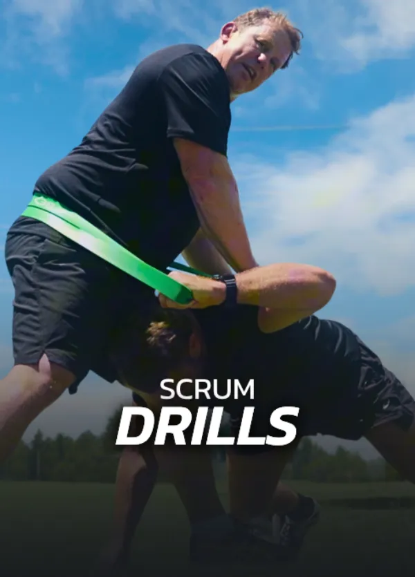 Scrum drills and pack-conditioning sessions