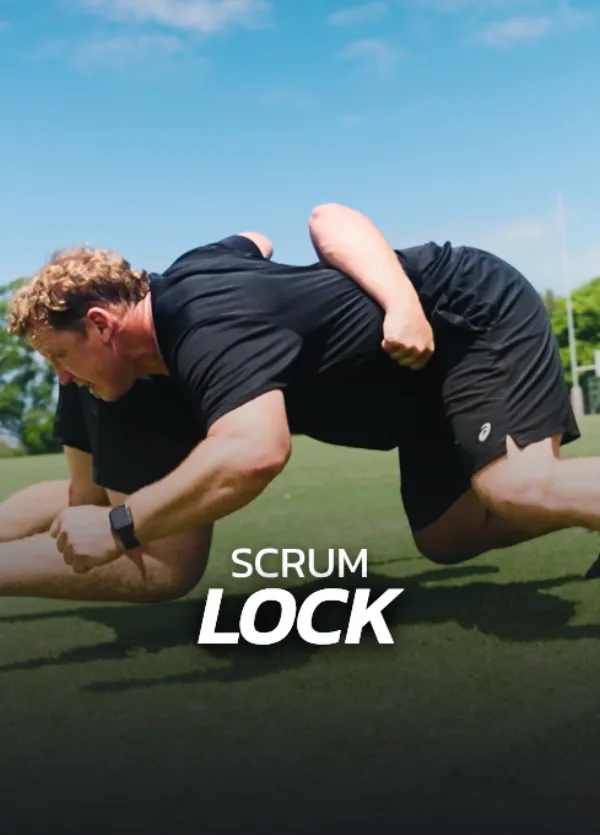 Scrum lock body position and engine room coaching