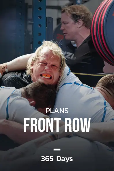 Front row scrummaging strength and neck power systems