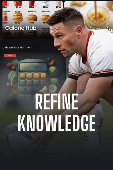 Rugby meal prep for muscle gain and lean performance