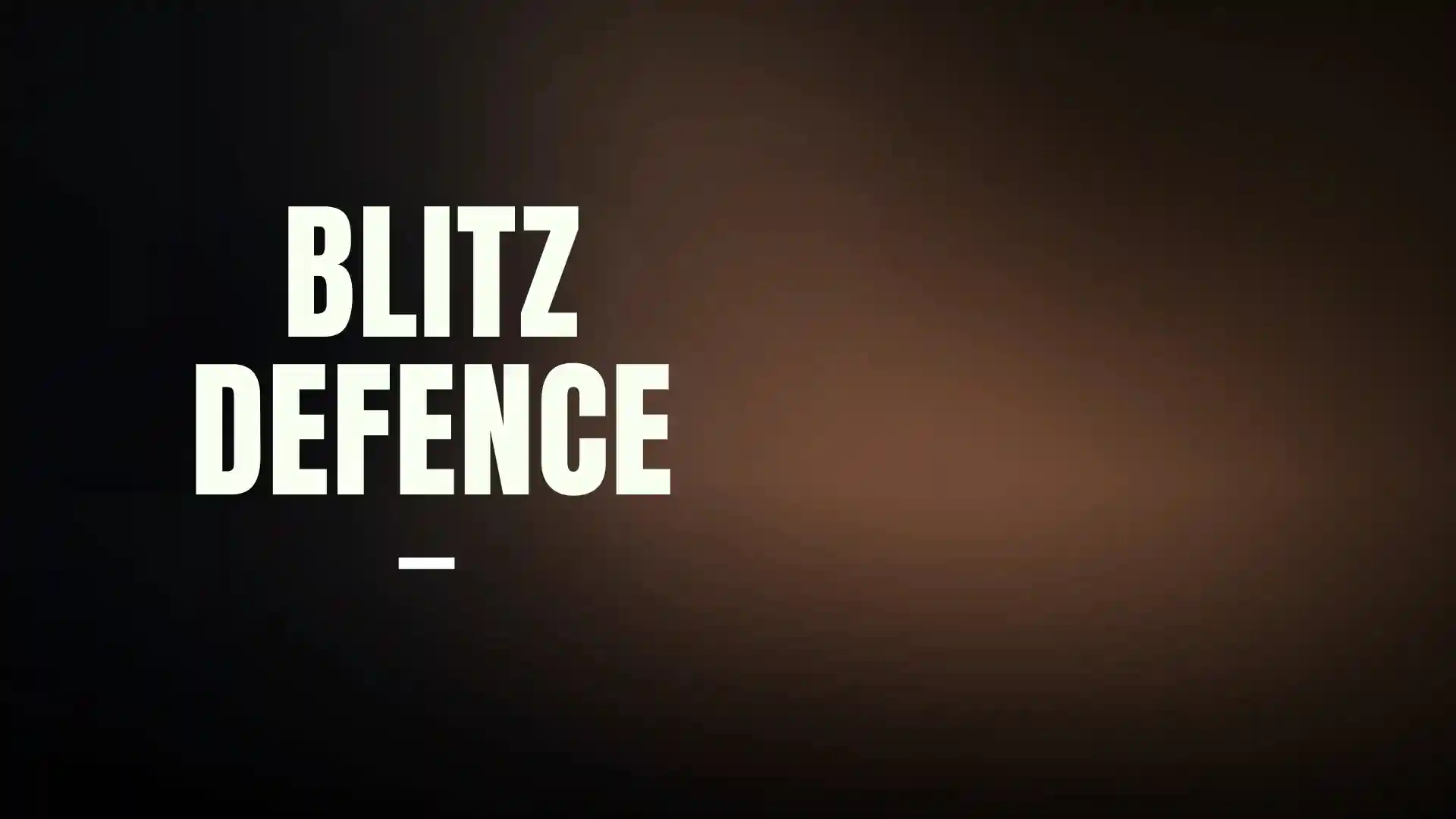 blitz defence