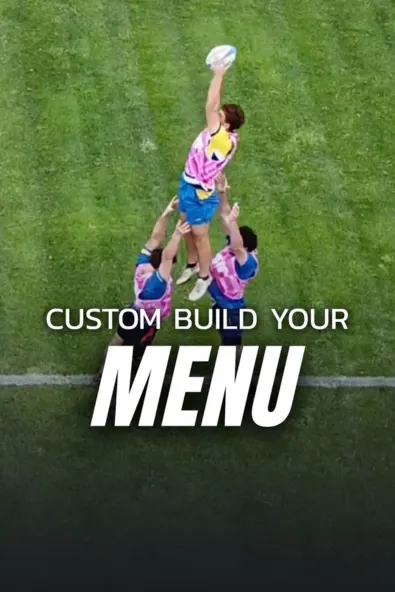 Pre-built lineout playbook menu